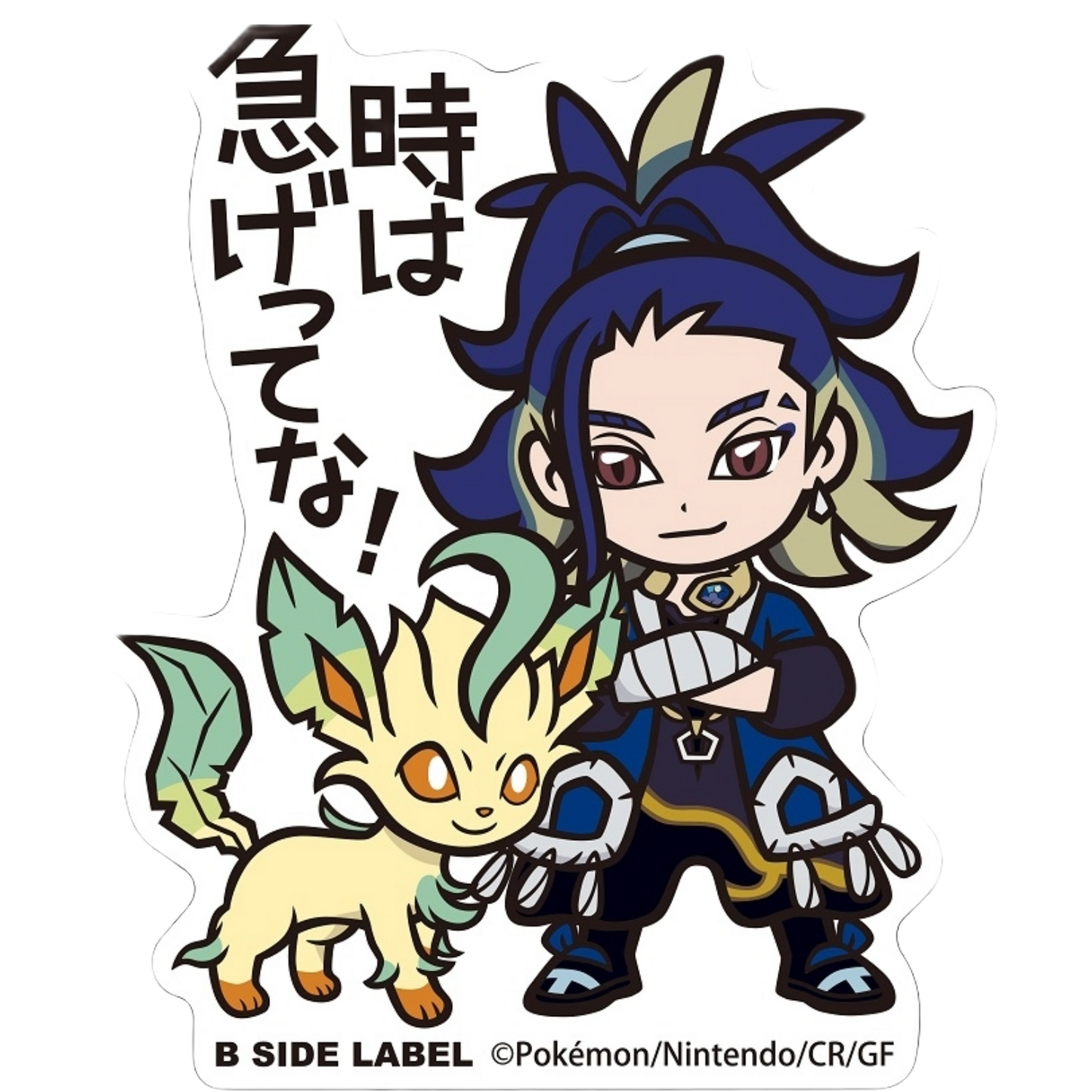 Adaman & Leafeon B-SIDE LABEL Sticker