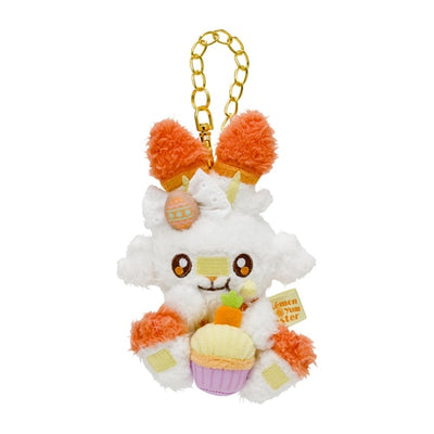 Scorbunny Pokemon Yum Yum Easter Mascot Plush Keychain