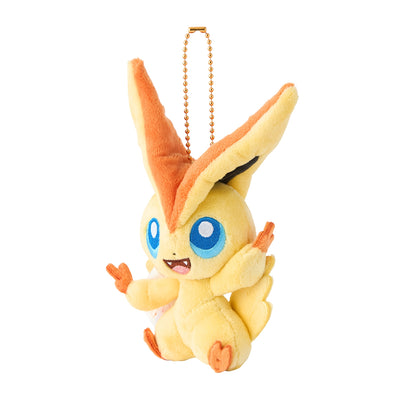 Pikachu & Victini High Touch Mascot Plush Pokemon Center Tohoku