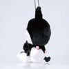 Kuromi Colorful Boa Mascot Plush (Black)