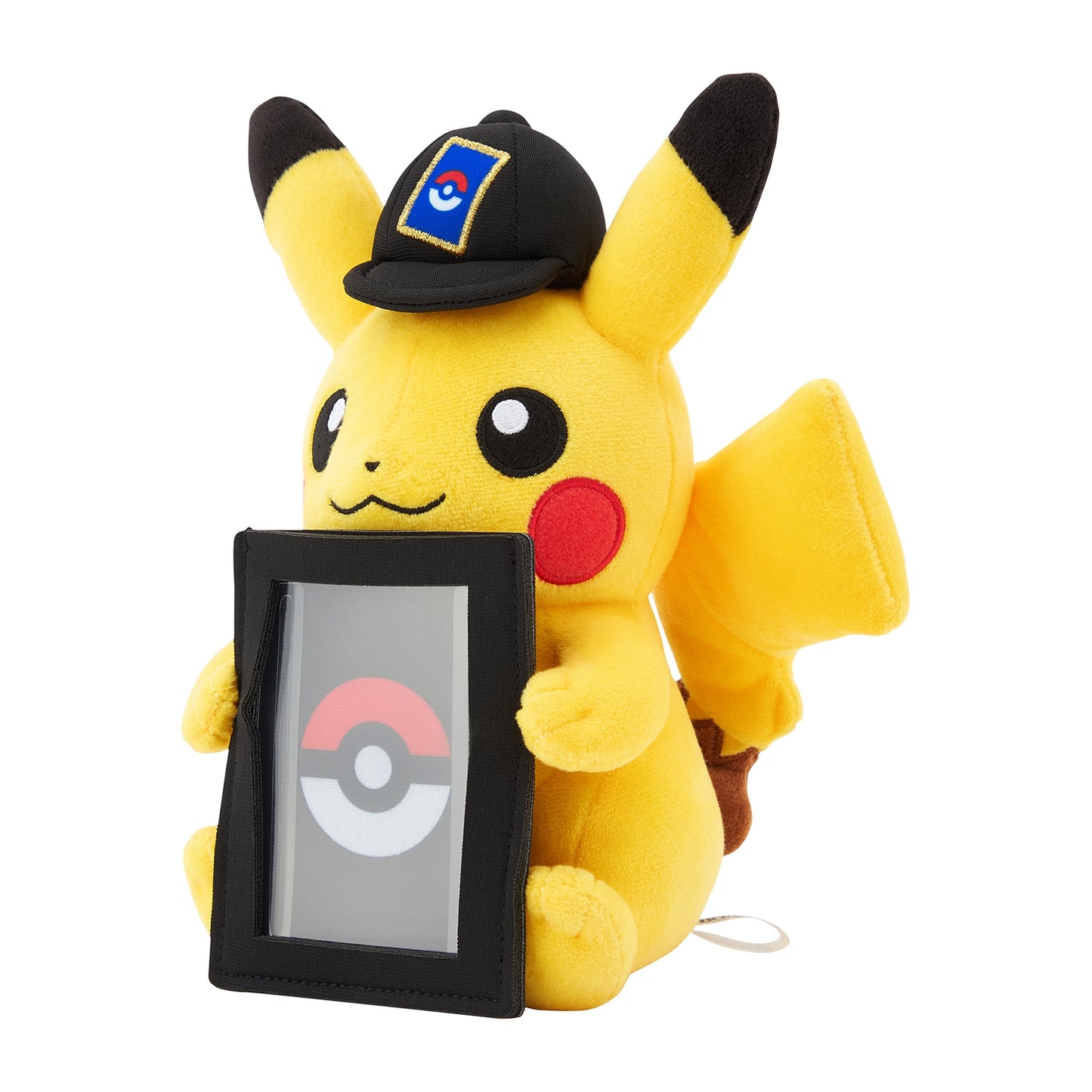 Pikachu Pokemon Trading Card Game Plush Card Stand