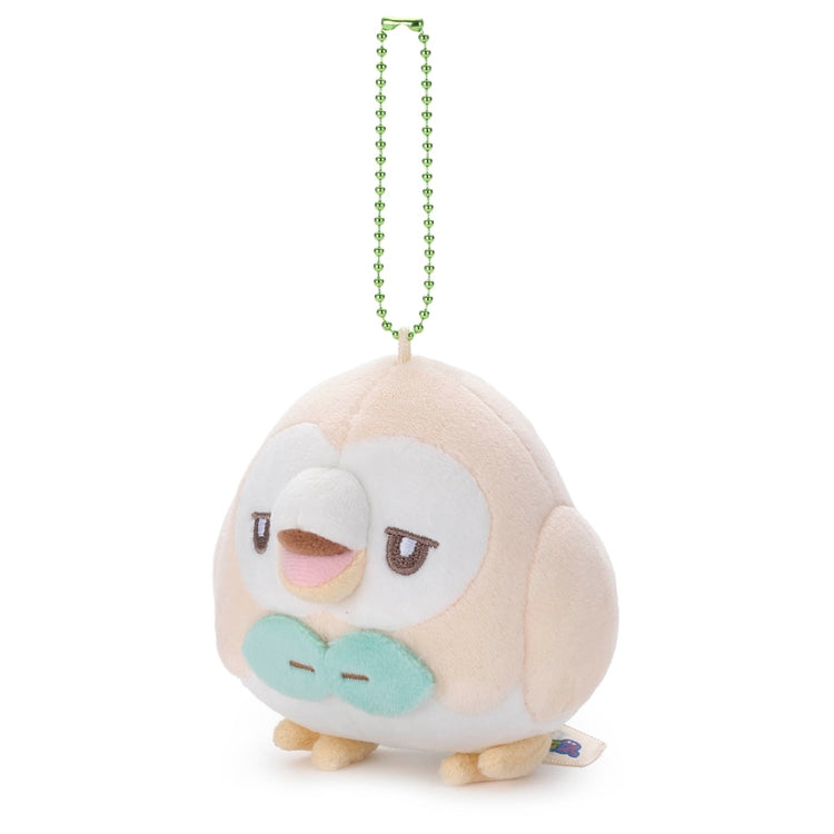 Rowlet Pokepeace Funny Face Ball Chain Mascot