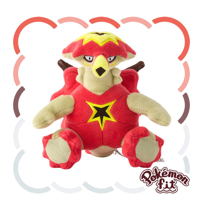 Turtonator Pokemon Fit Plush