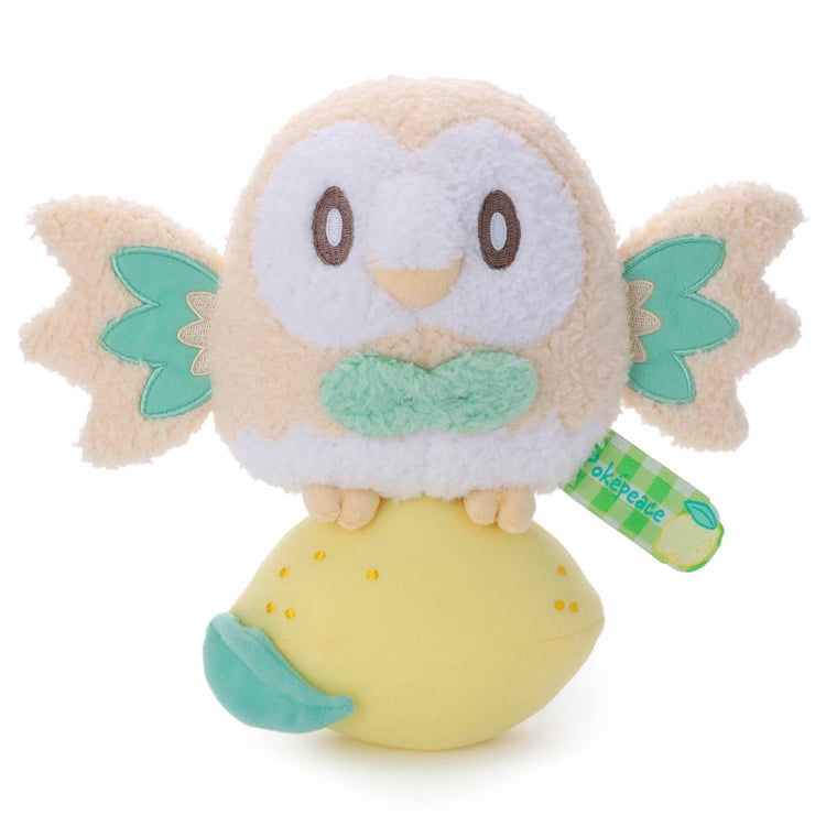 Rowlet Pokepeace Plush (Colorful Version with Lemon)