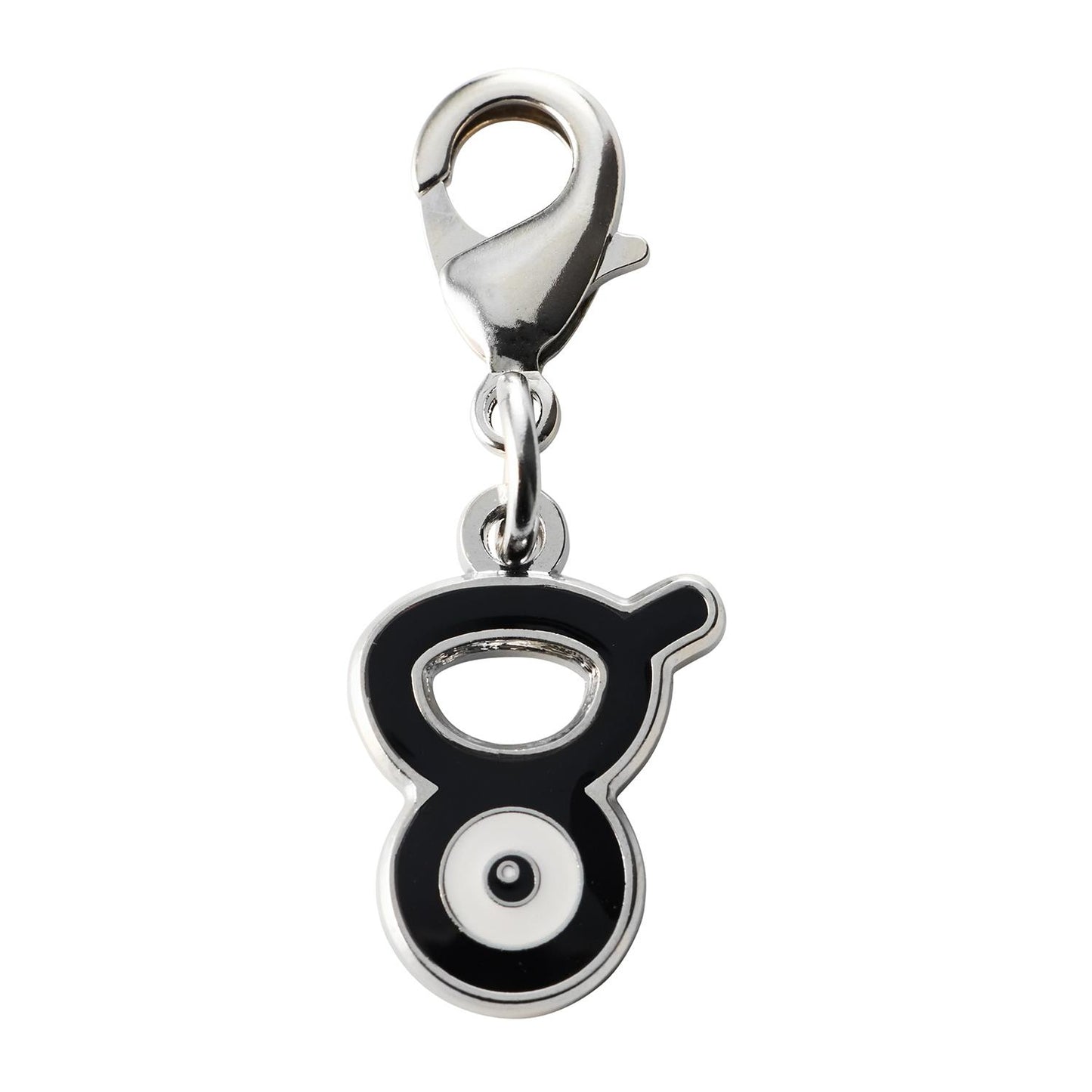 Unown V Metal Charm