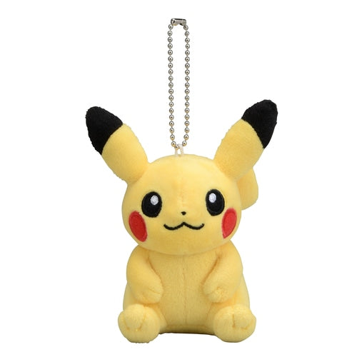Pikachu Sitting Mascot Plush Keychain – Yeti Gaming