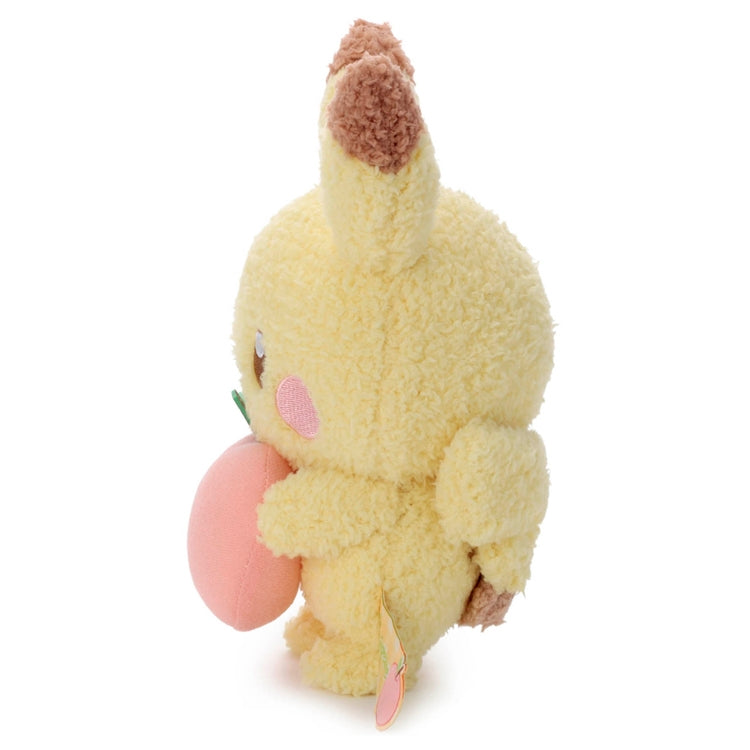 Pikachu Pokepeace Plush (Colorful Version with Apple)