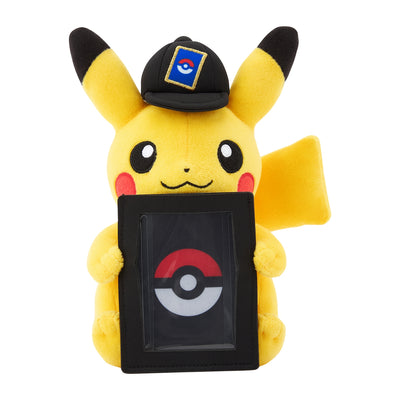 Pikachu Pokemon Trading Card Game Plush Card Stand