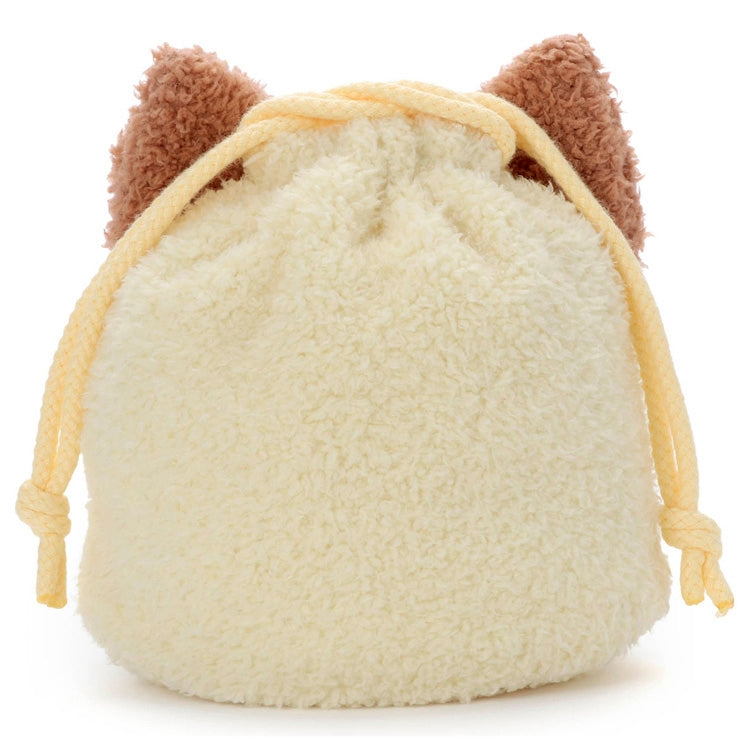 Pichu Pokepeace Plush Drawstring Bag