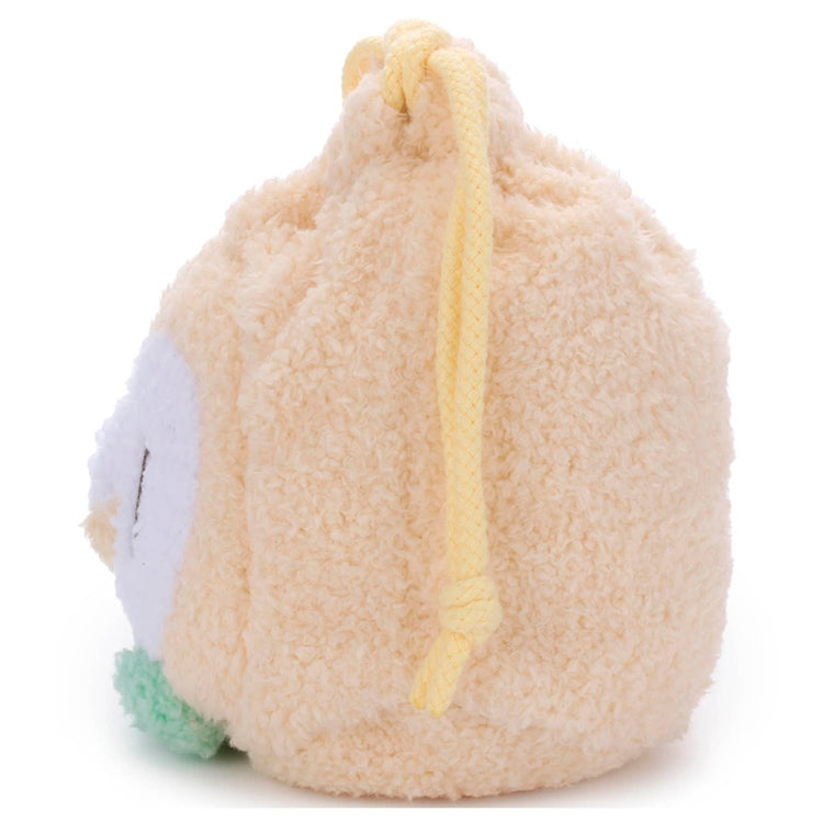 Rowlet Pokepeace Plush Drawstring Bag