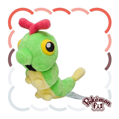 Caterpie 010 Plush Pokemon Fit