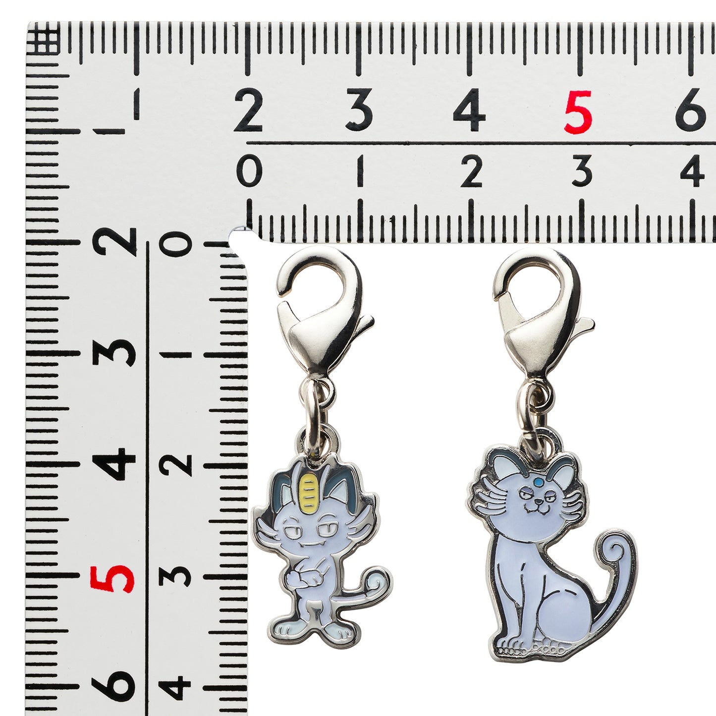 Alolan Meowth Alolan Persian National Encyclopedia Metal Charm