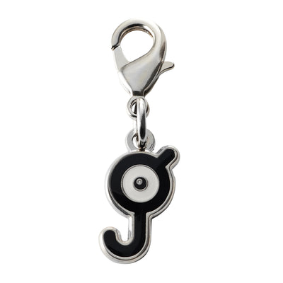 Unown J Metal Charm
