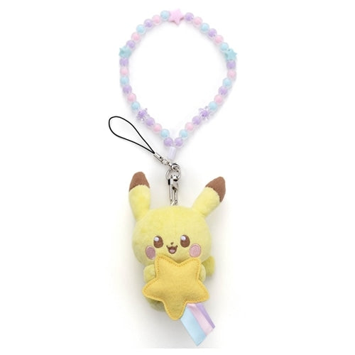 Pikachu PokePeace Plush Strap Starry Sky Version