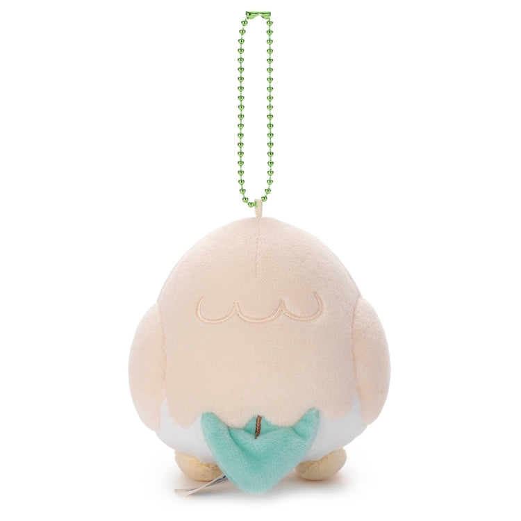 Rowlet Pokepeace Funny Face Ball Chain Mascot
