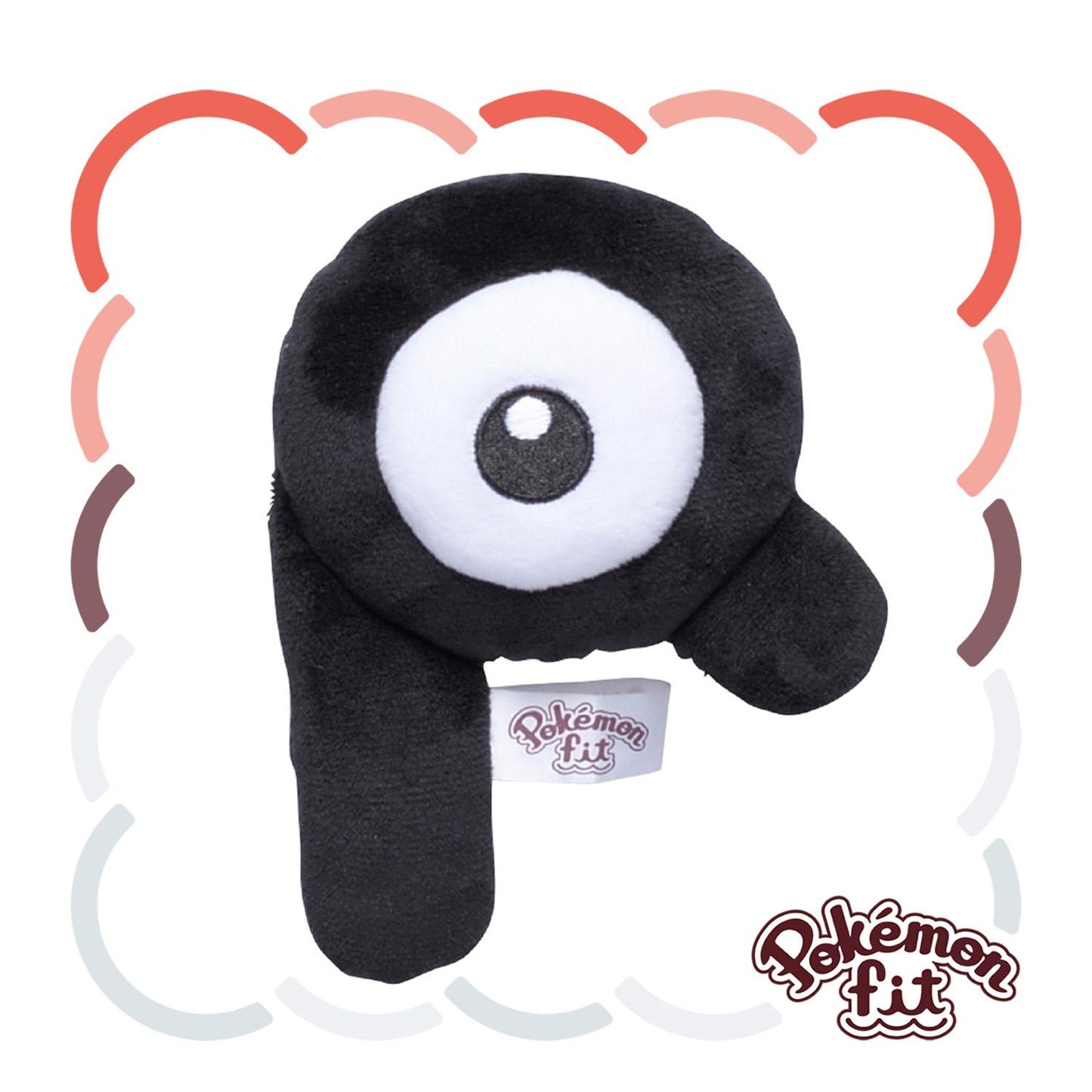 Unown R 201 Plush Pokemon Fit