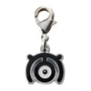 Unown M Metal Charm