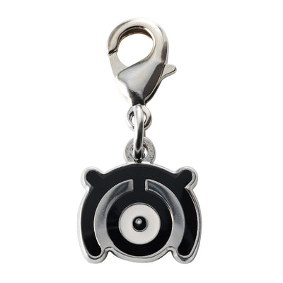 Unown M Metal Charm