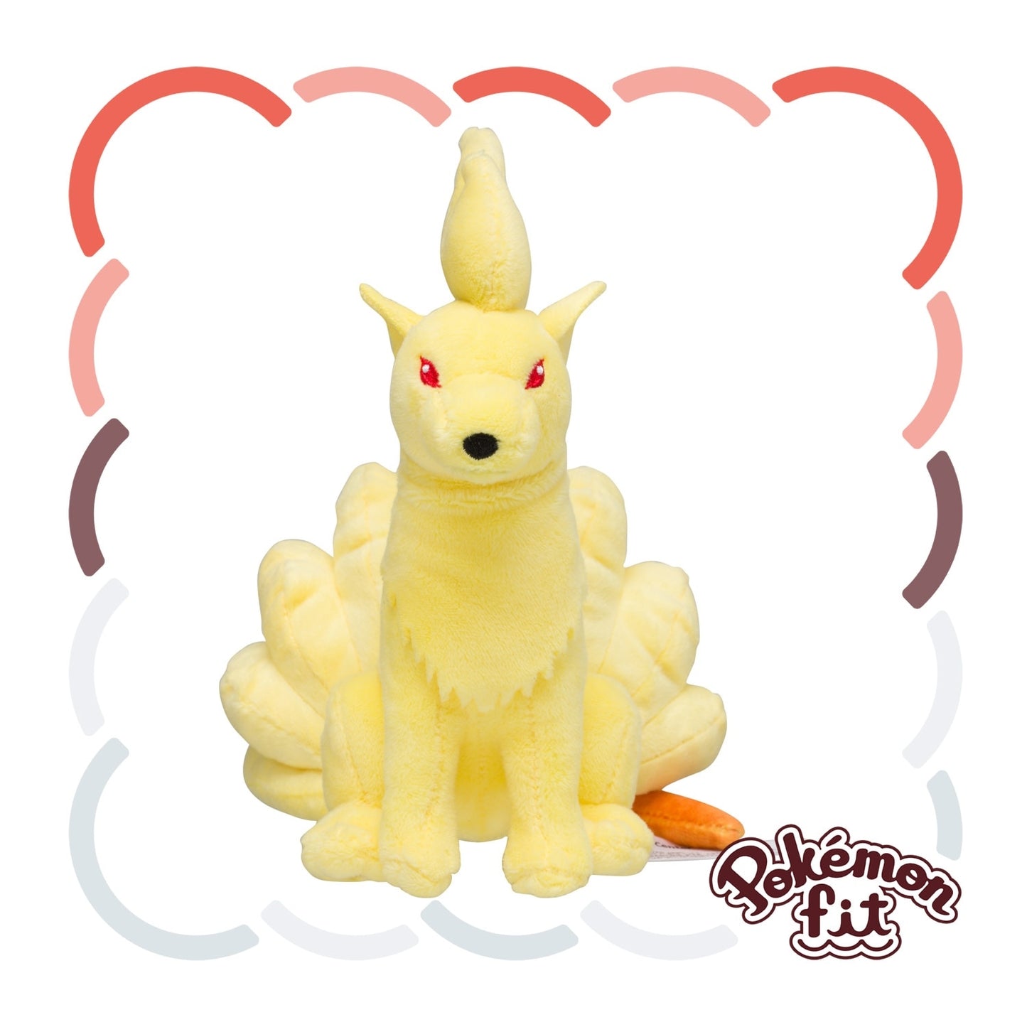 Ninetales 038 Plush Pokemon Fit