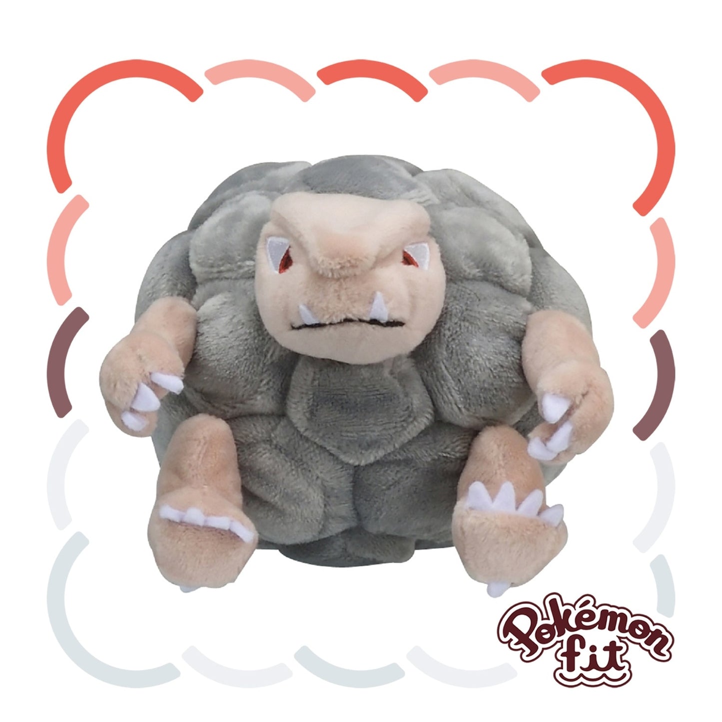 Golem 076 Plush Pokemon Fit