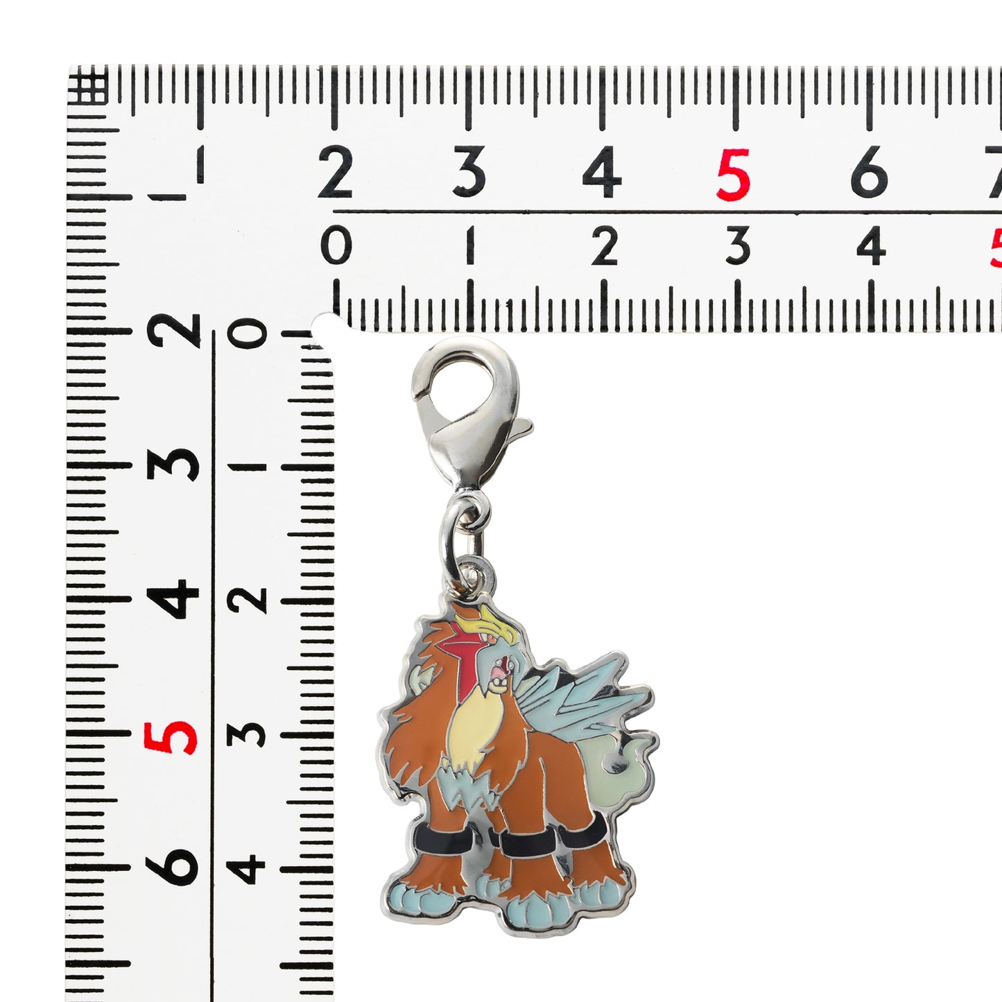 Entei Metal Charm