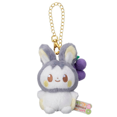 Emolga Pokepeace Mascot Plush (Colorful Version with Grapes) with Chain