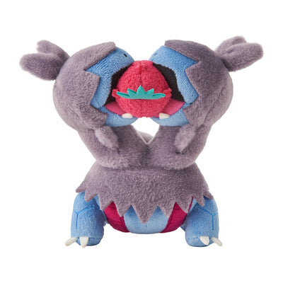 Zweilous Competing Mogumogu Watching Plush