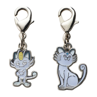 Alolan Meowth Alolan Persian National Encyclopedia Metal Charm