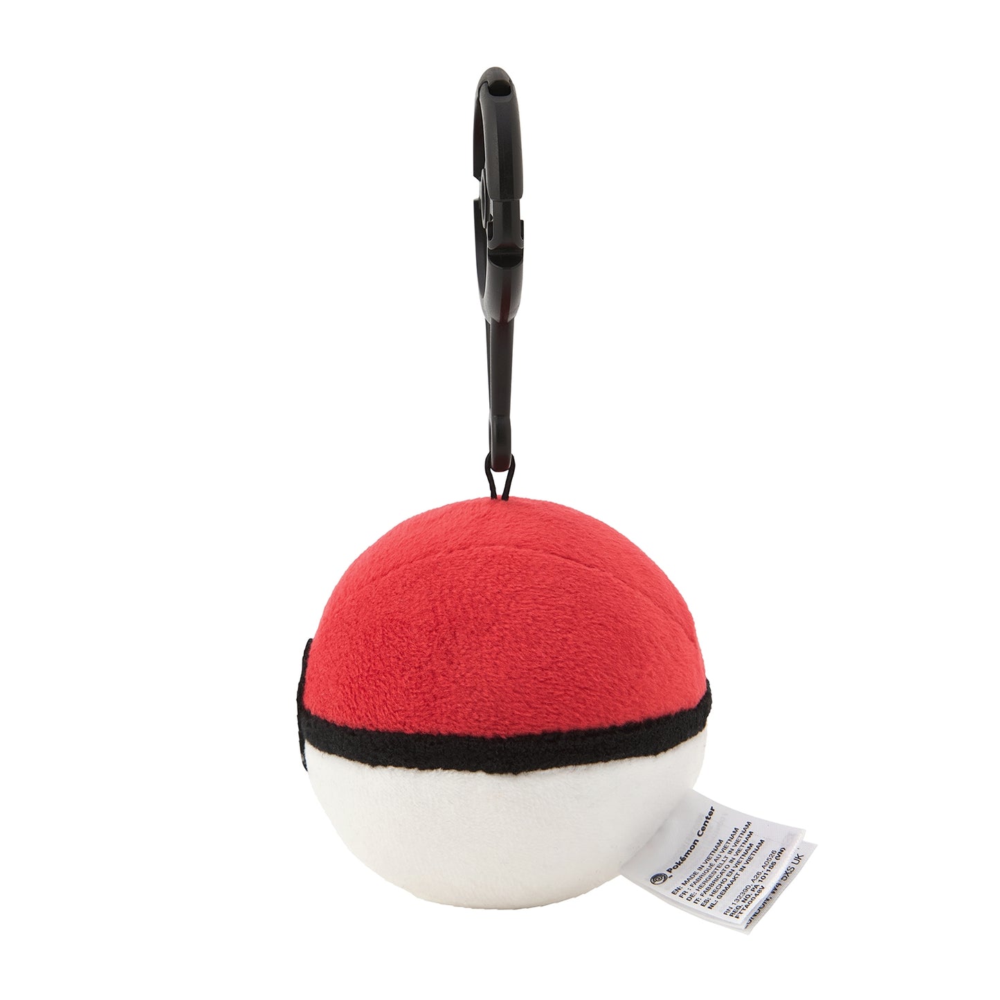 Poke Ball Mascot Plush with Carabiner
