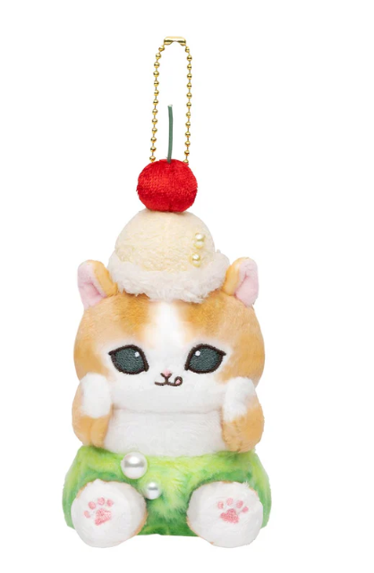 Mofusand Diner Cream Soda Cat Mascot Plush
