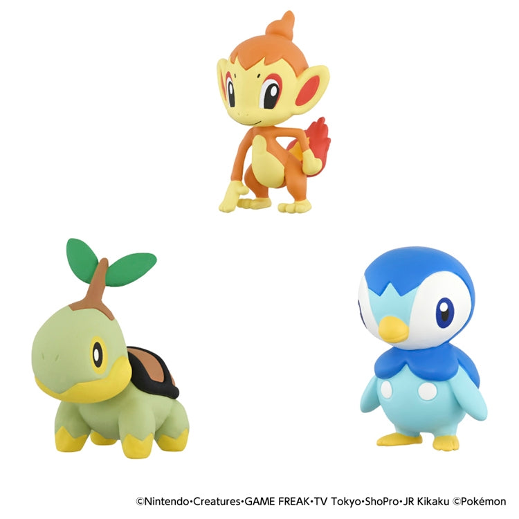 Moncolle 30th Anniversary Sinnoh Region 3-Piece Departure Set