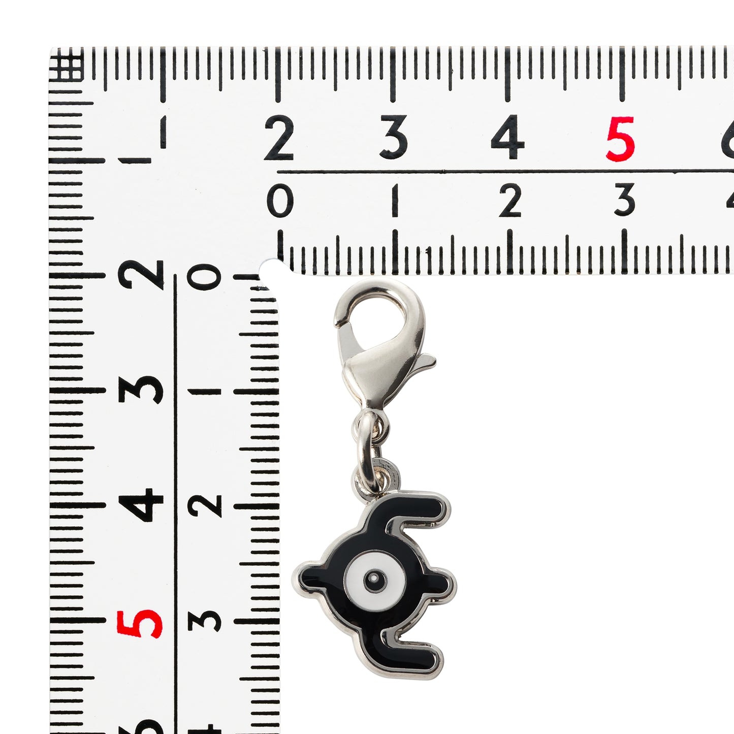 Unown E Metal Charm
