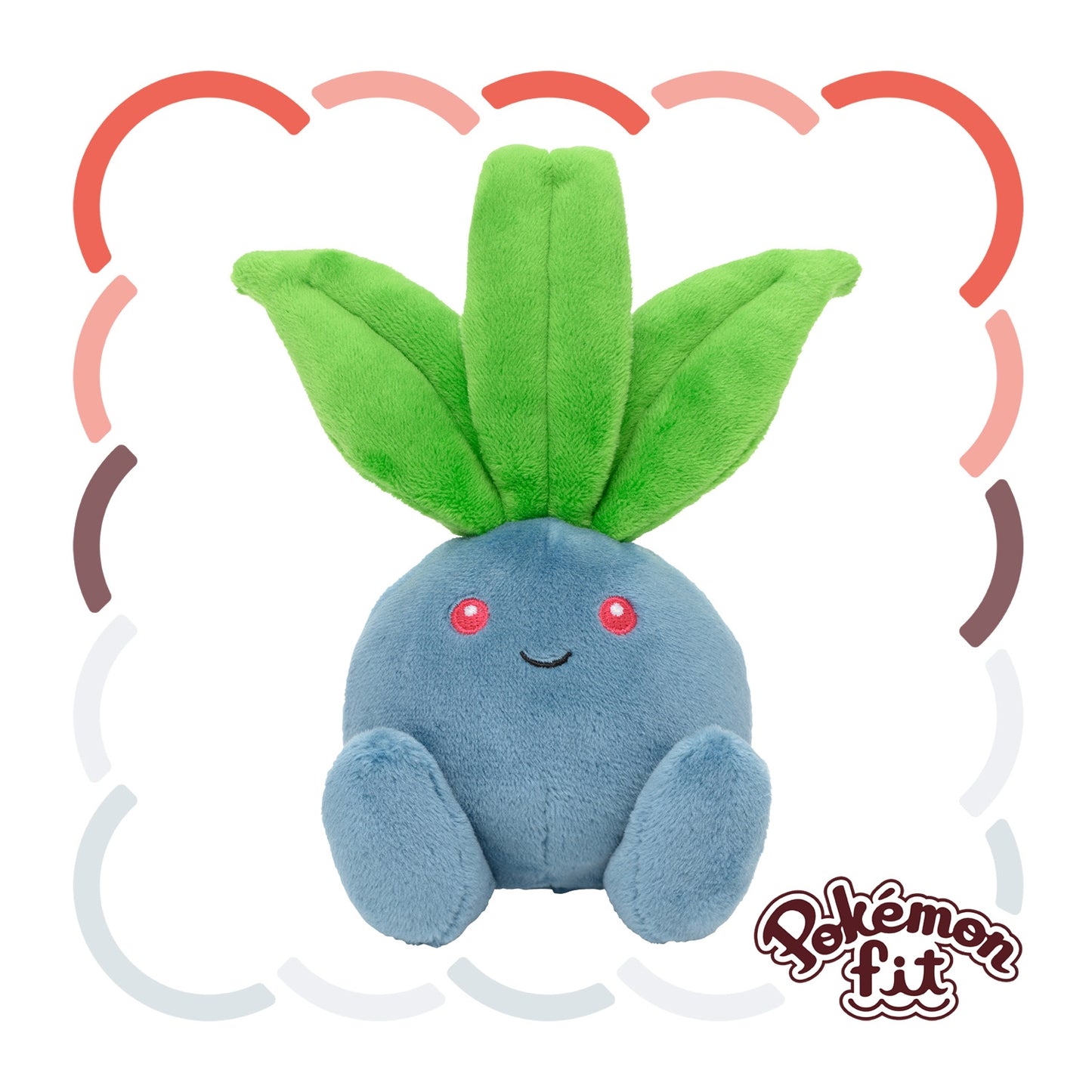 Oddish 043 Plush Pokemon Fit