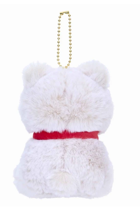 Mofusand Exhibition Ivory Teddy Bear Cat Mascot Plush