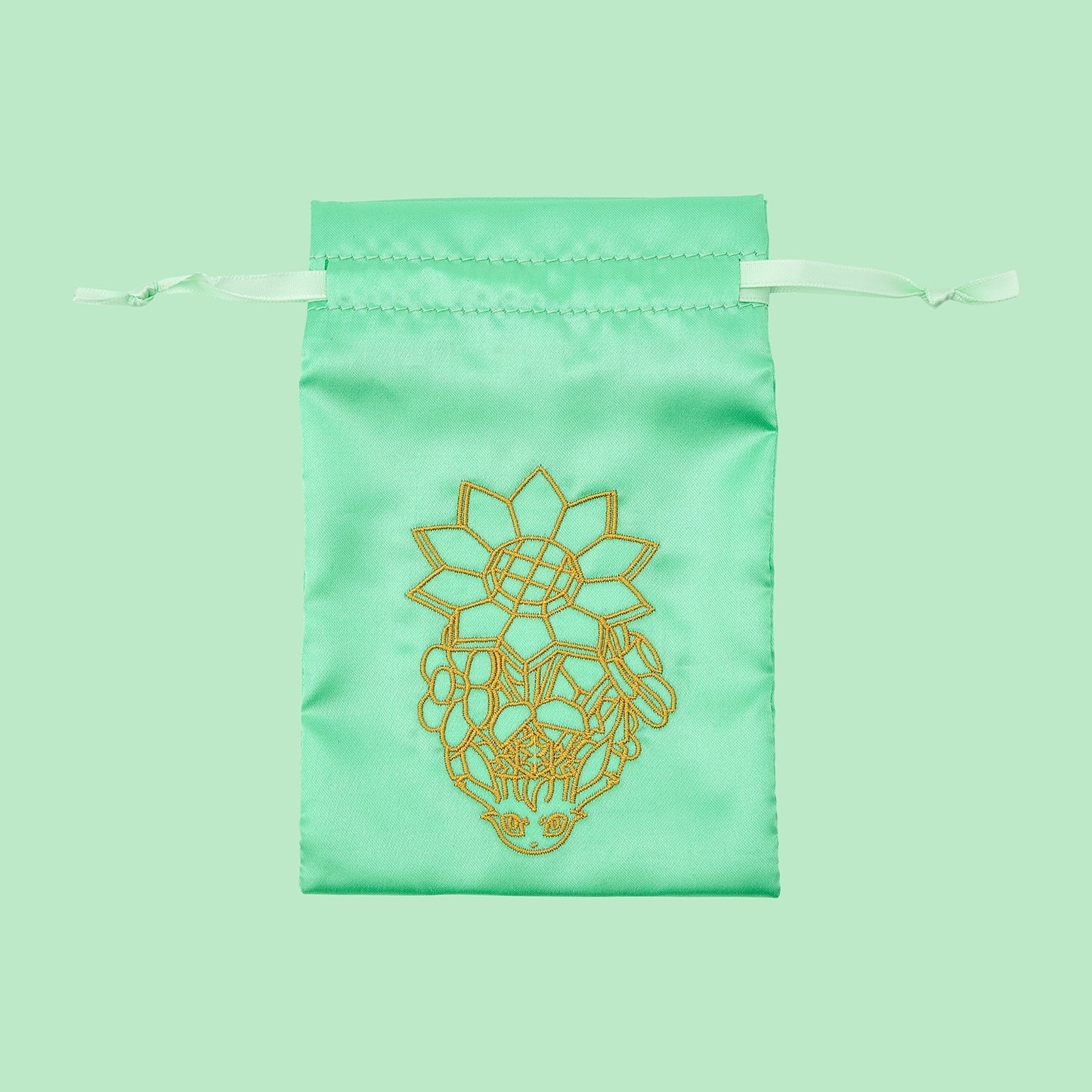 Leafeon Terastal Die-Cut Sparkly Mirror