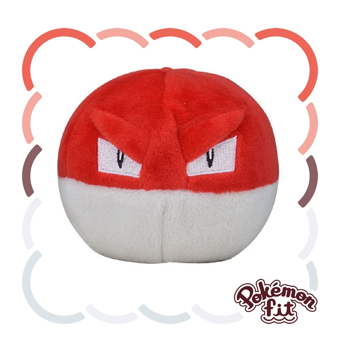 Voltorb 100 Plush Pokemon Fit