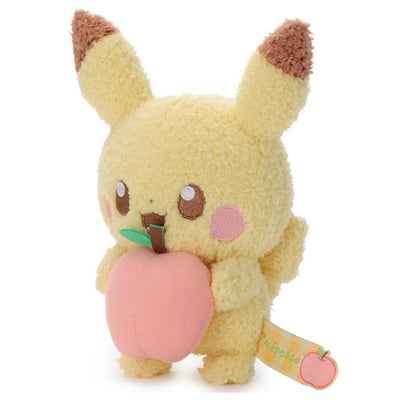 Pikachu Pokepeace Plush (Colorful Version with Apple)