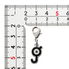 Unown J Metal Charm
