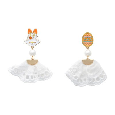 Scorbunny Earring (Earring Type) Pokemon Yum Yum Easter