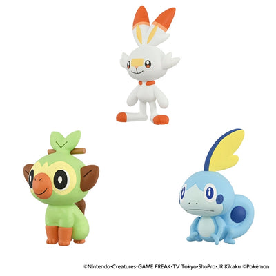 Moncolle 30th Anniversary Galar Region 3-Piece Departure Set
