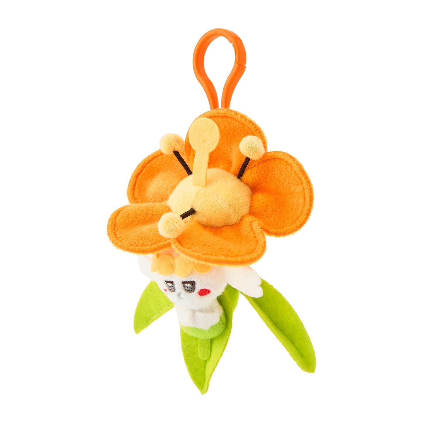 Flabebe (Orange Flower) It's Tiny! Midarezaki Mascot Plush
