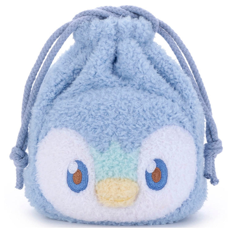 Piplup Pokepeace Plush Drawstring Bag