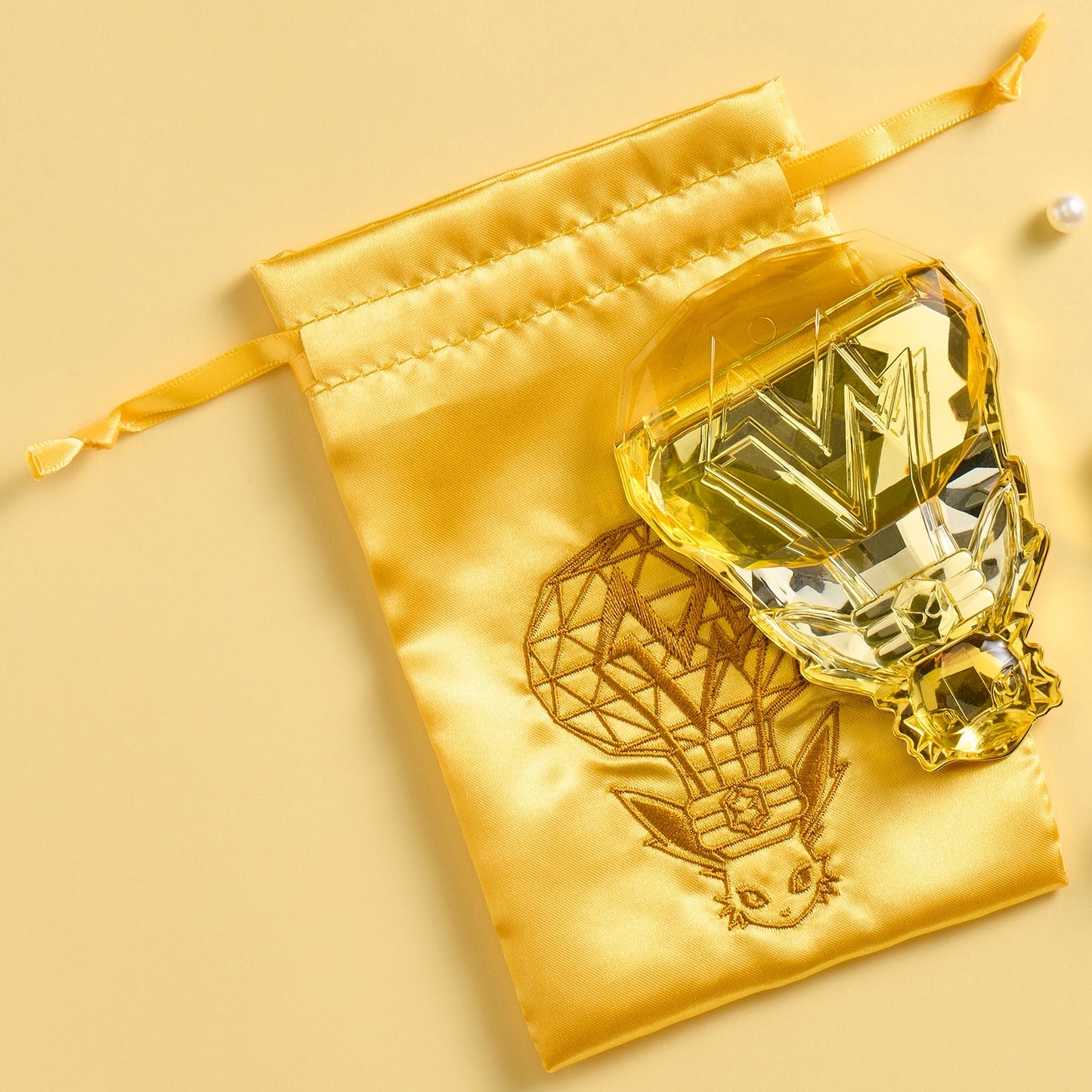 Jolteon Terastal Die-Cut Sparkly Mirror