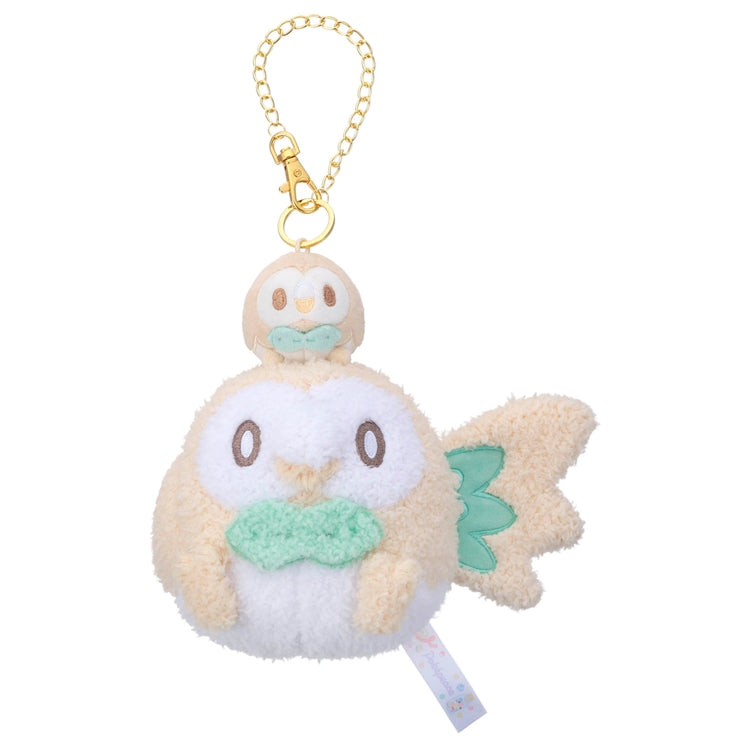 PokePeace Plush Mascot Together with Plush Toy Rowlet