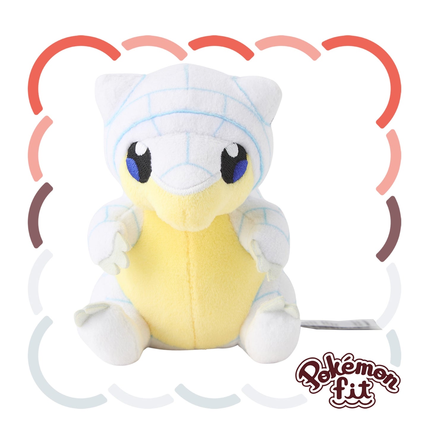 Alolan Sandshrew Pokemon Fit Plush