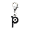 Unown P Metal Charm