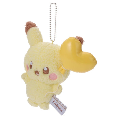 Pikachu Pokepeace Mellow Heart Mascot Plush