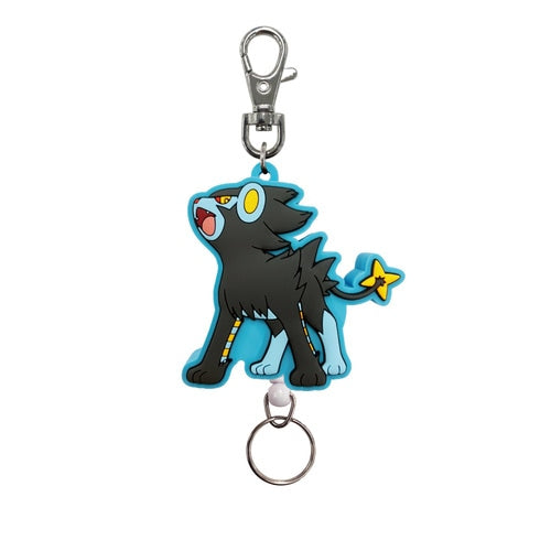 Luxray Rubber Reel Key Holder Keychain