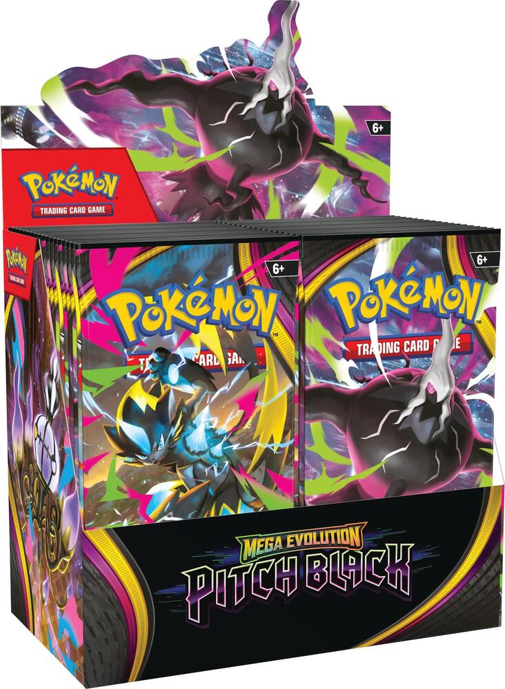 Pokemon Mega Evolution Pitch Black Booster Box - ME05 PBL