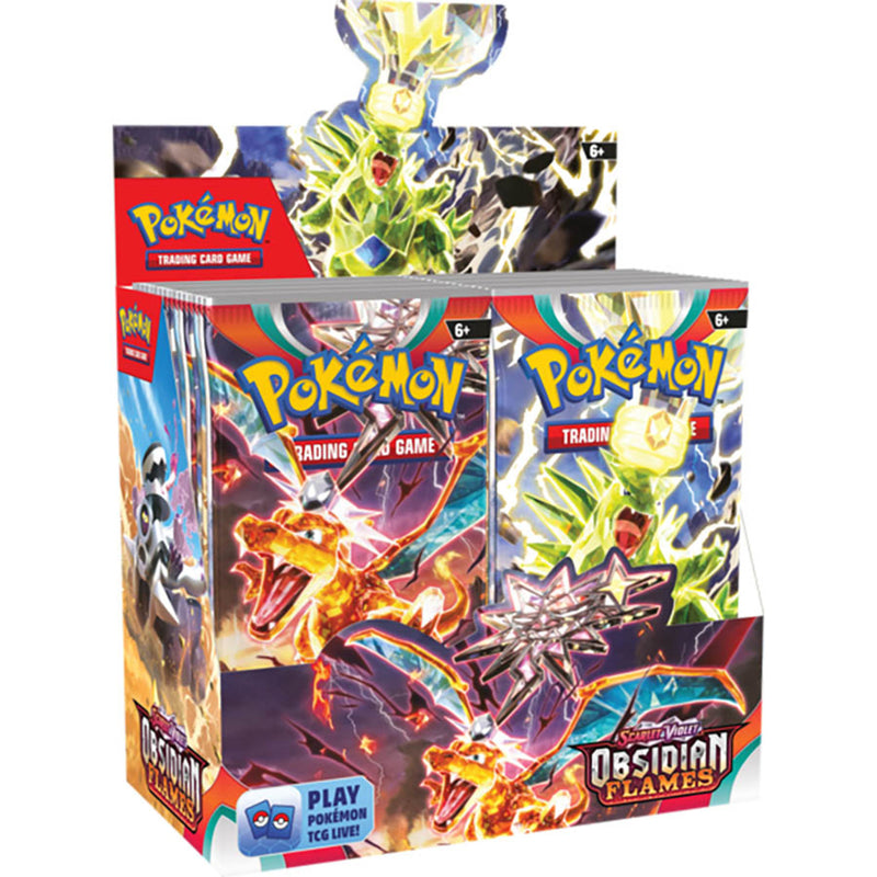 Scarlet and Violet 3 Obsidian Flames - Case of 6 Booster Boxes